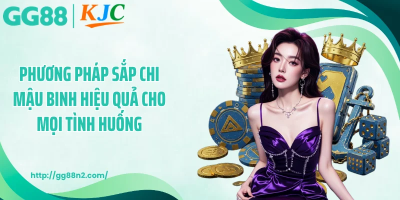 Phương pháp sắp chi mậu binh hiệu quả cho mọi tình huống